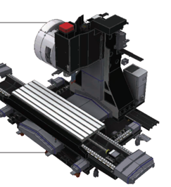 Ứng dụng ổ/bạc đỡ 4 dãy cho toàn bộ trục SMEC MCV6700L