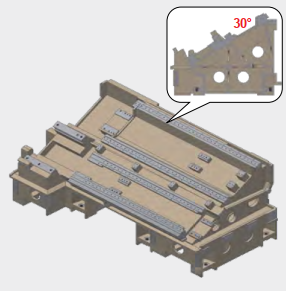 Bệ máy nghiêng 30° SMEC NS2100Y