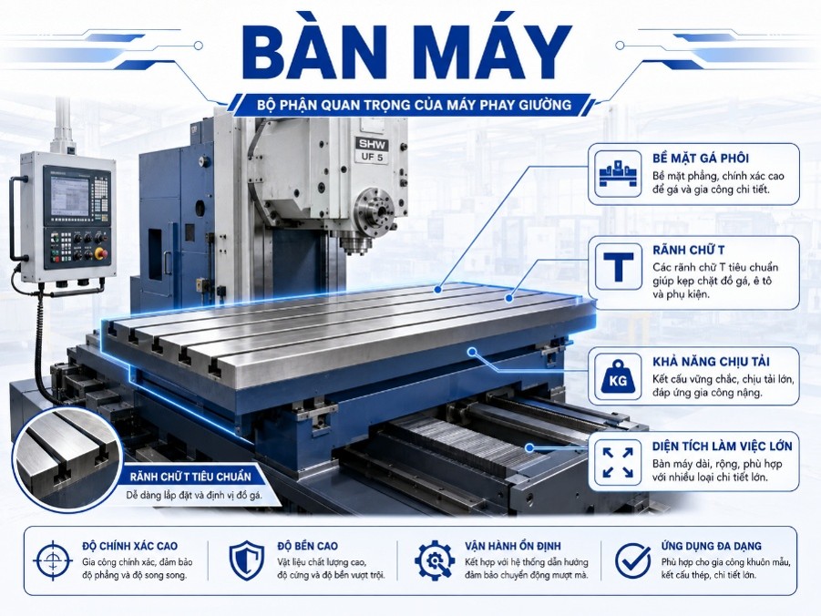 Bàn máy