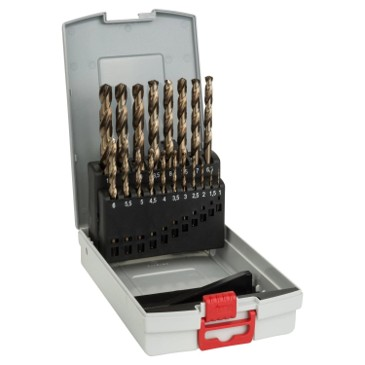 Bộ mũi khoan Bosch HSS-Co chứa 5% coban