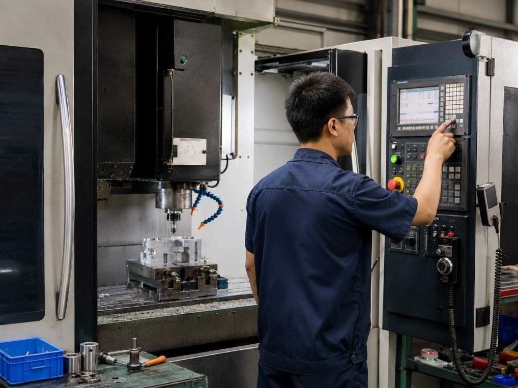 Cách vận hành máy phay CNC