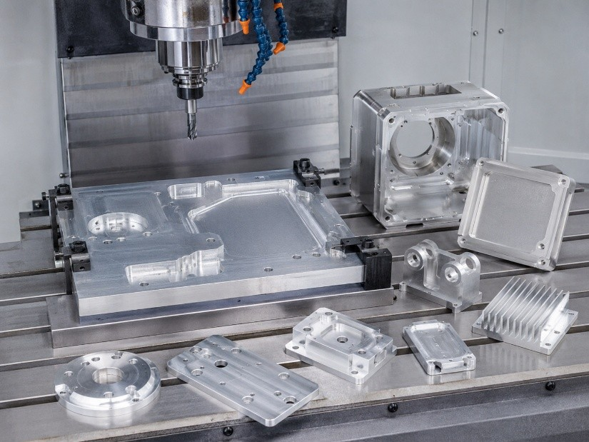 Chi tiết nhôm dạng tấm, vỏ, gá và linh kiện máy gia công CNC