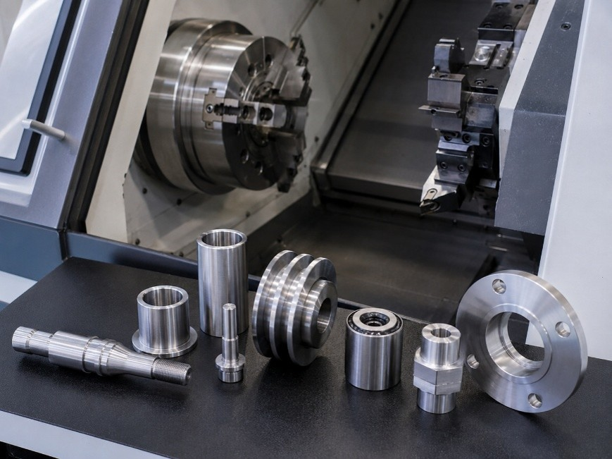 Công nghệ tiện CNC phù hợp với trục, bạc, ống, chốt, puly