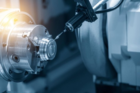 Đầu dò đo trực tiếp trên chi tiết đang kẹp trên máy tiện