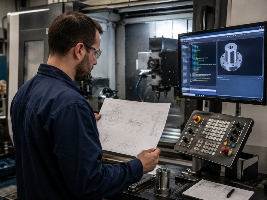 Đọc bản vẽ và kiểm tra chương trình CNC