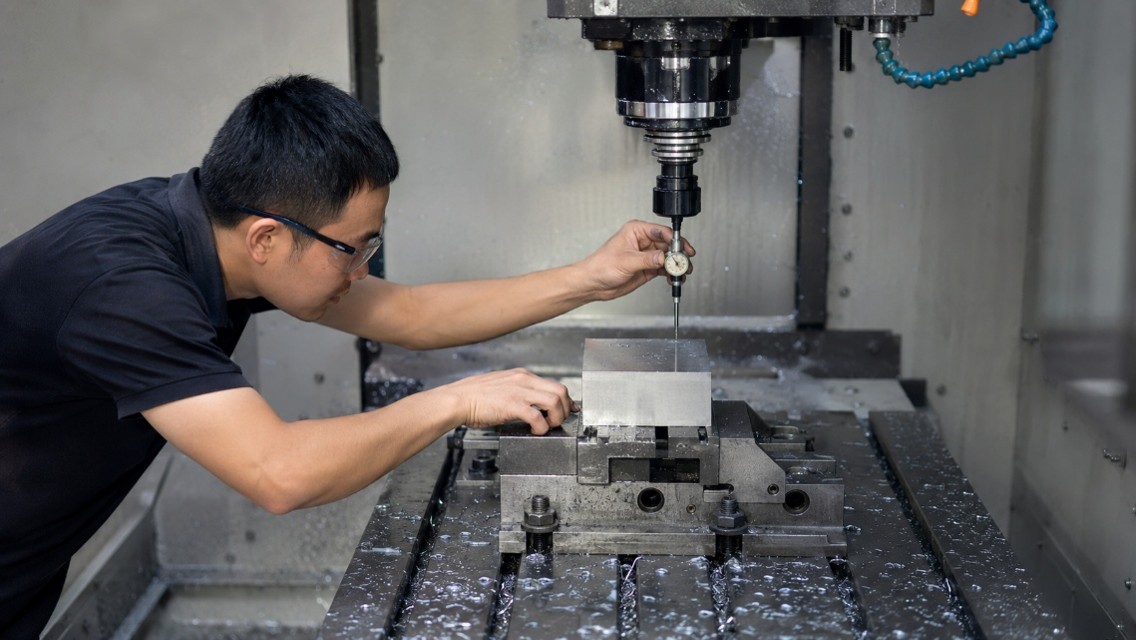 Gá phôi và thiết lập gốc phôi