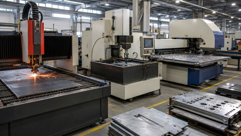 Gia công cắt CNC, EDM và đột dập CNC