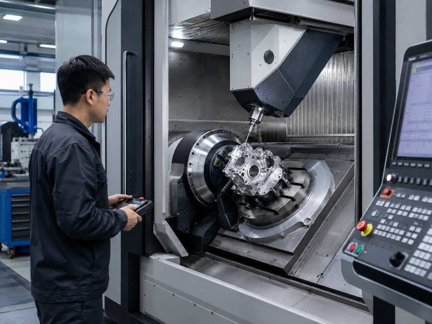 Gia công CNC nhiều trục và gia công kết hợp