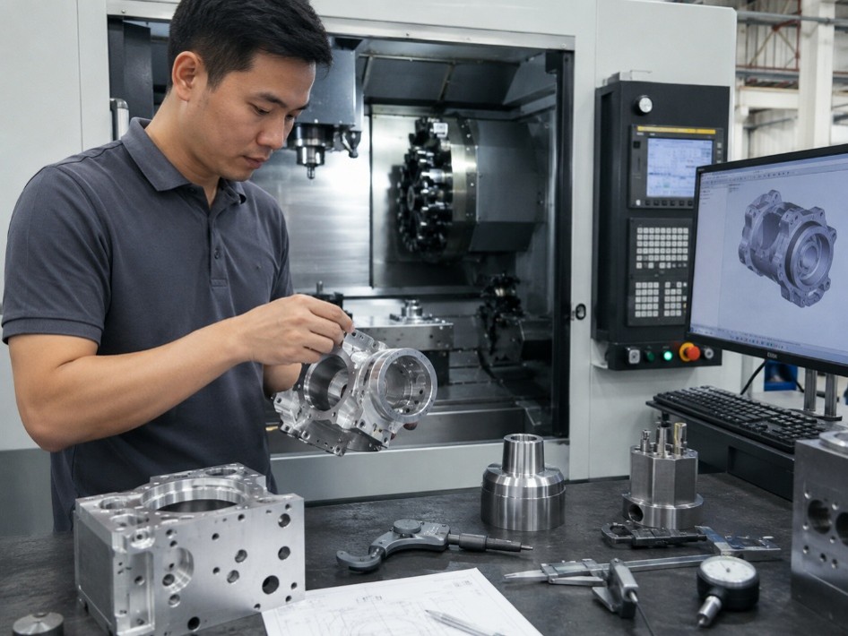 Gia công cơ khí chính xác CNC theo yêu cầu