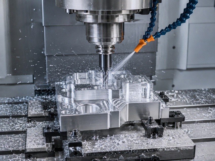 Gia công nhôm trên máy phay CNC 3 trục
