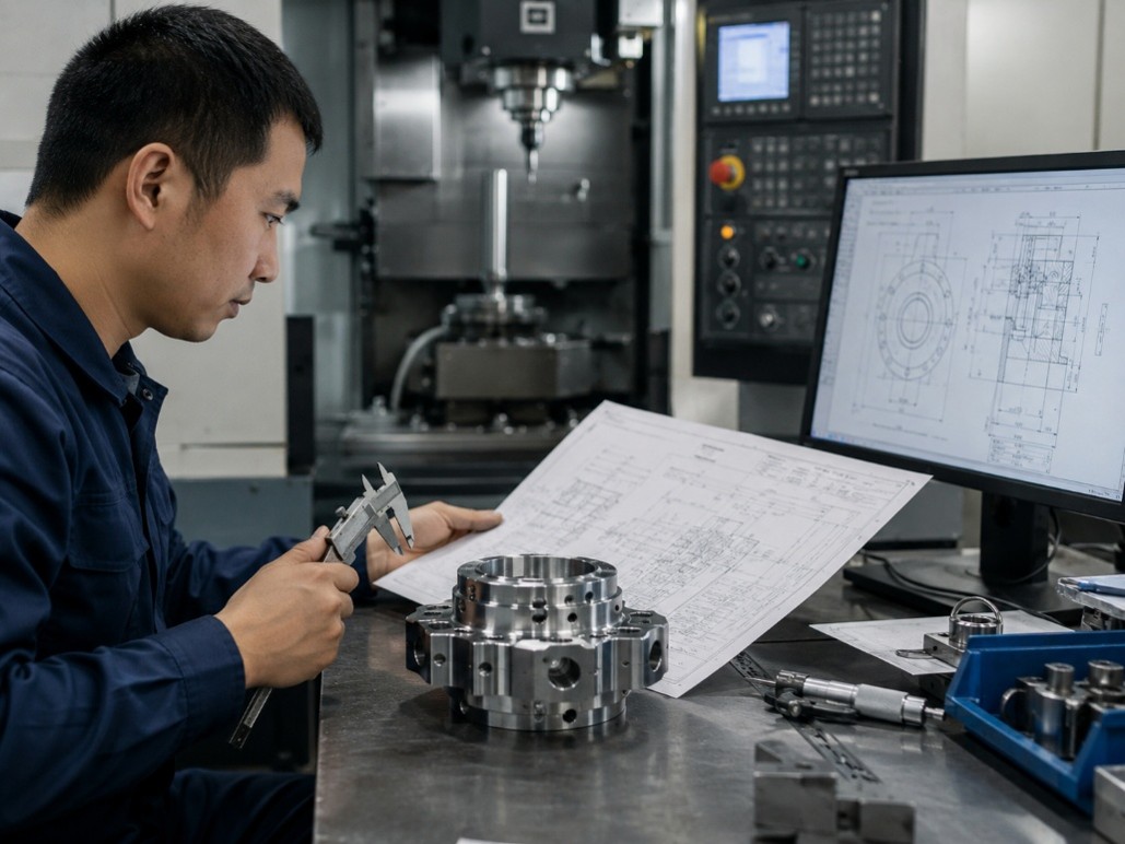 Gia công theo bản vẽ có yêu cầu kỹ thuật chặt chẽ