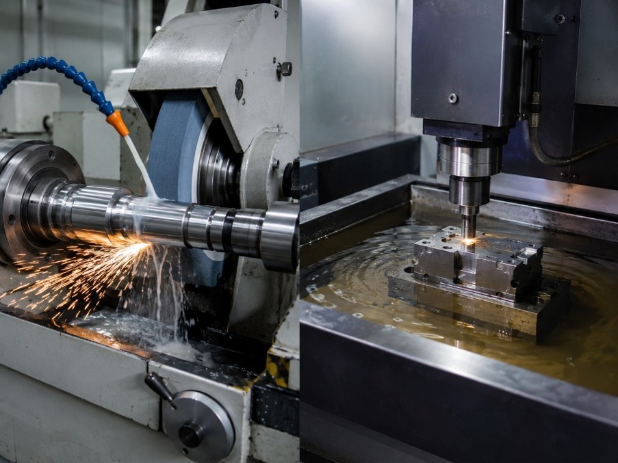 Mài và xung điện định hình CNC