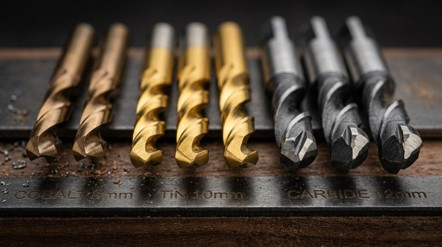 Mũi côban, mũi phủ TiN và mũi carbide
