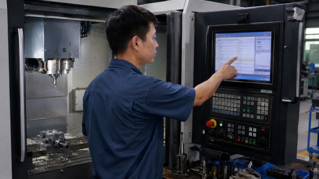 Nạp và chọn đúng chương trình gia công