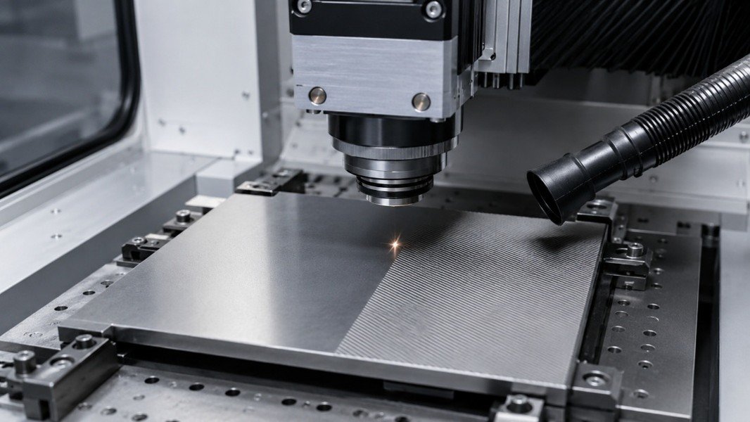 Tạo nhám bề mặt bằng tia laser