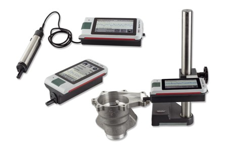 Thân máy hiển thị, bộ dẫn động tháo rời, đầu dò tiếp xúc, dây nối và phụ kiện