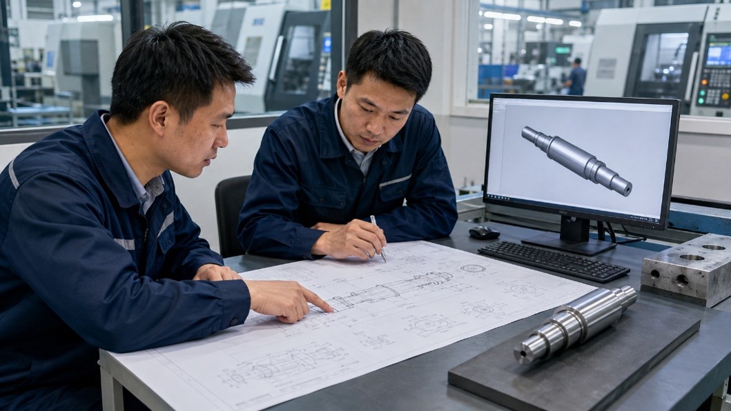 Tiếp nhận bản vẽ và yêu cầu kỹ thuật