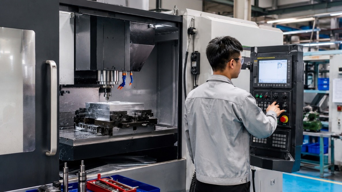 Vận hành máy CNC
