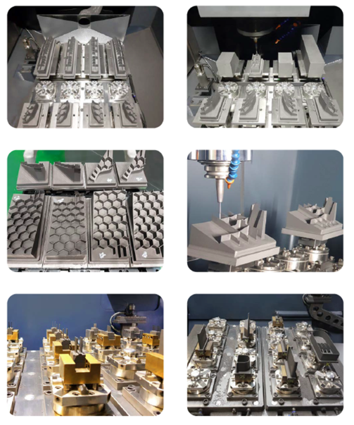 Các mẫu gia công thực tế